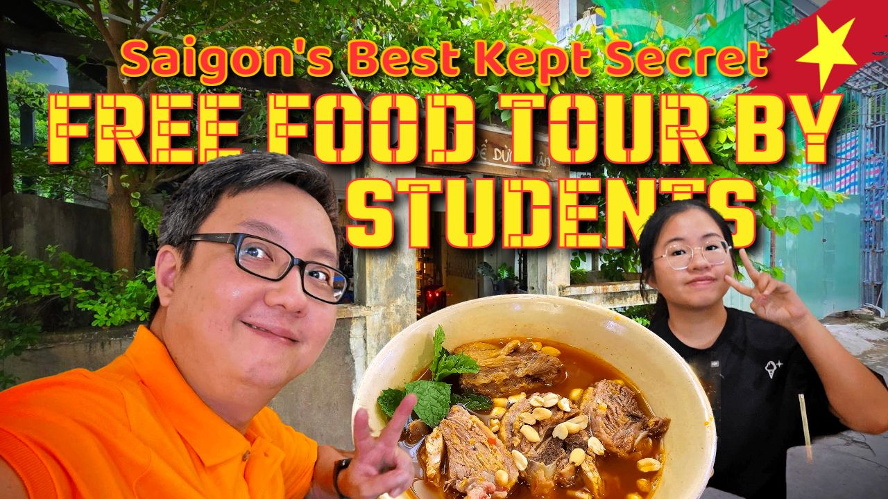 Free Saigon Food Tour with Students from Saigon Hotpot